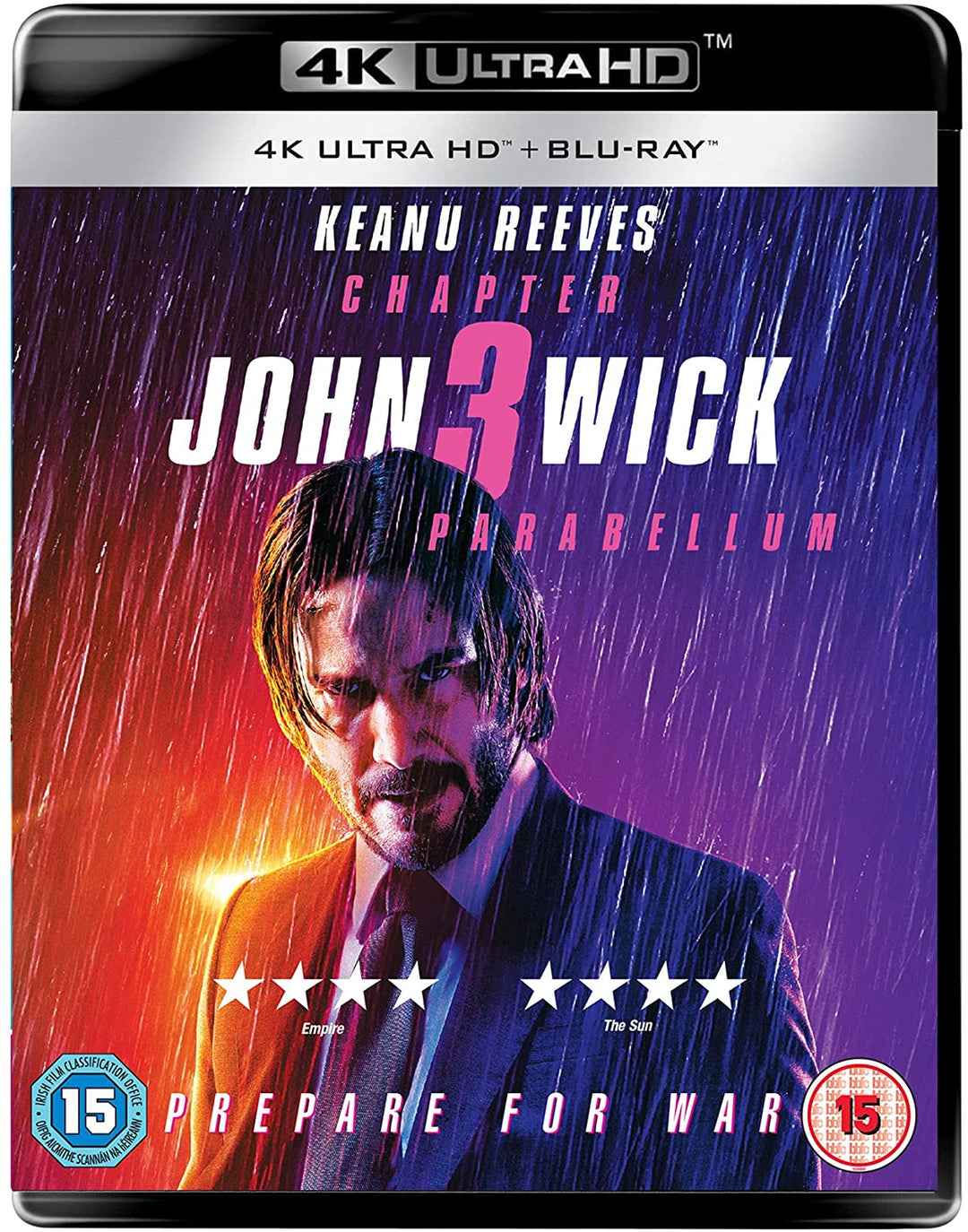 John Wick: Chapter 3 - Parabellum 4K [2019] - Action [Blu-ray]