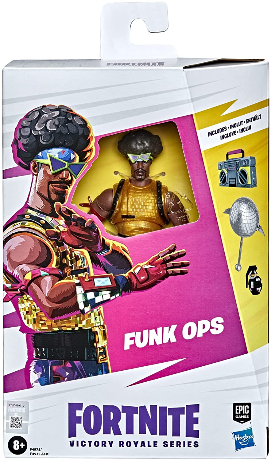 Hasbro Fortnite Victory Royale Series Funk Ops Collectible Action Figure with Ac