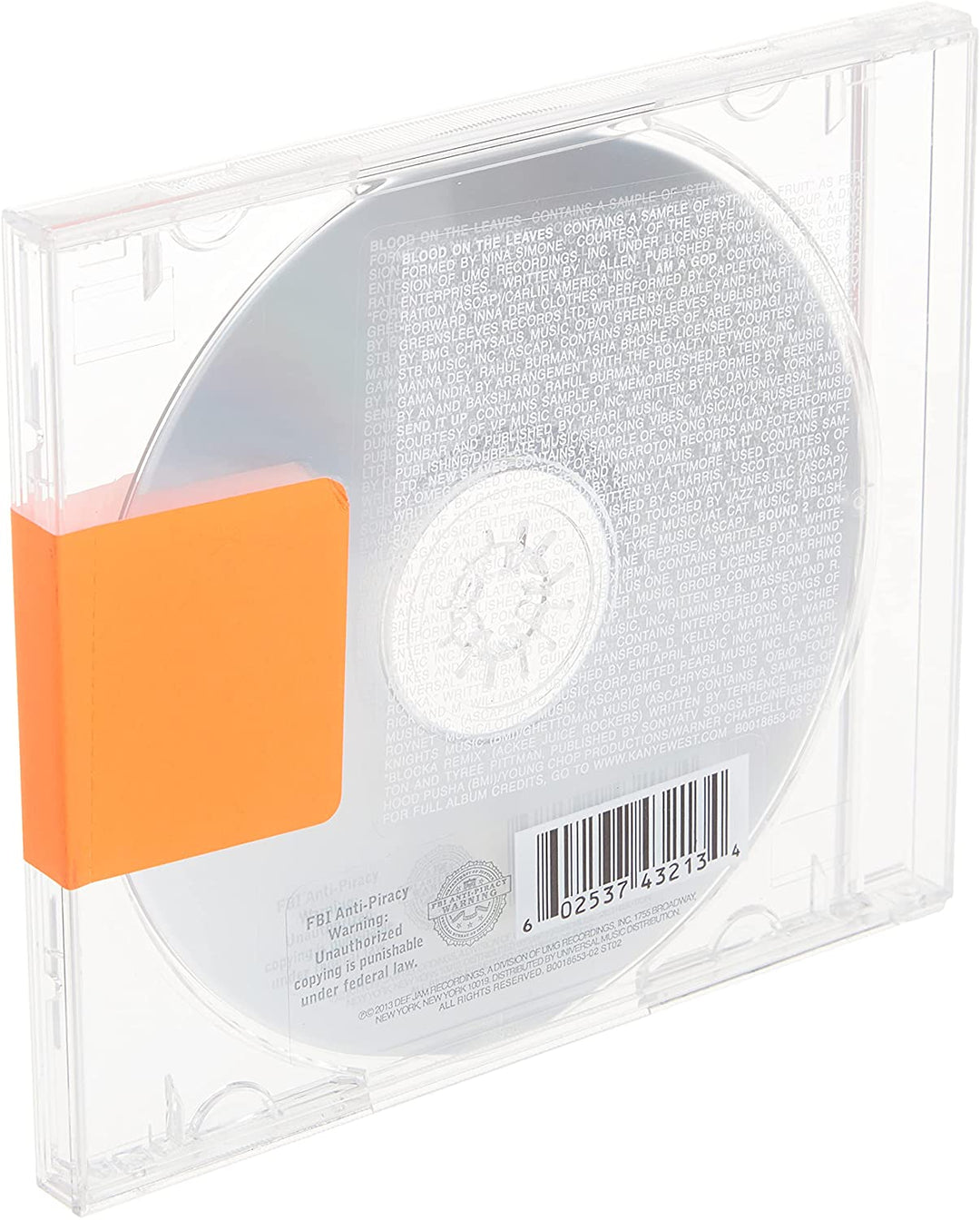 Yeezusexplicit_lyrics - Kanye West [Audio CD]