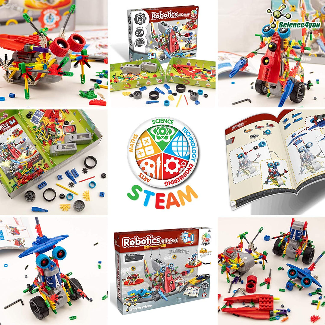 Robotica Alfabot 605176 van Science4you 238 Stuks