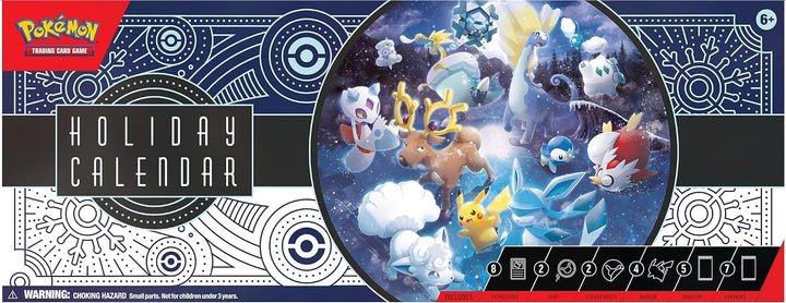 Pokémon TCG: Holiday Calendar (8 Foil Promo Cards, 5 Booster Packs & more)