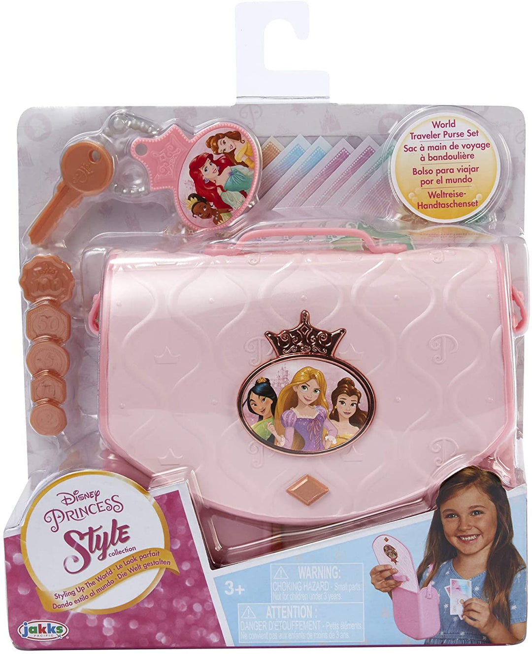 Disney Princess Style Collection - World Traveler Purse Set