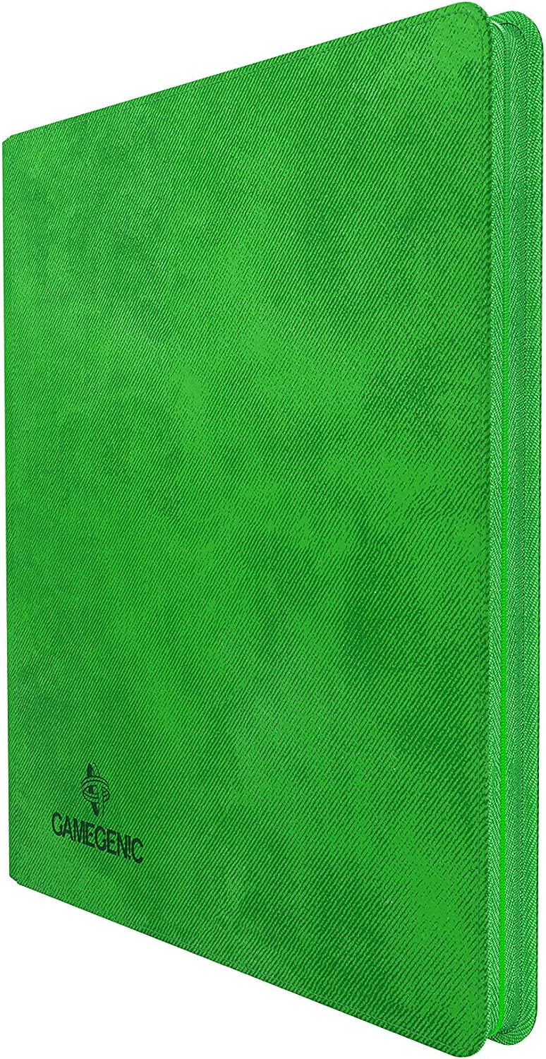 Gamegenic GGS31024ML Zip-Up Album (24-Pocket), Green