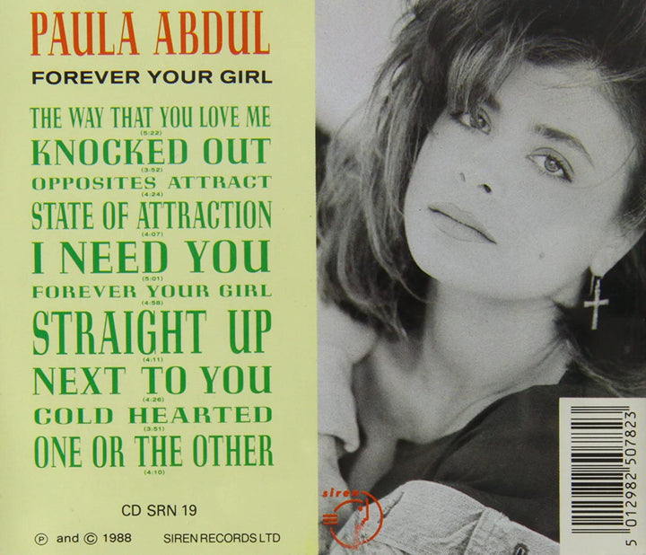 Paula Abdul – Forever your girl [Audio-CD]