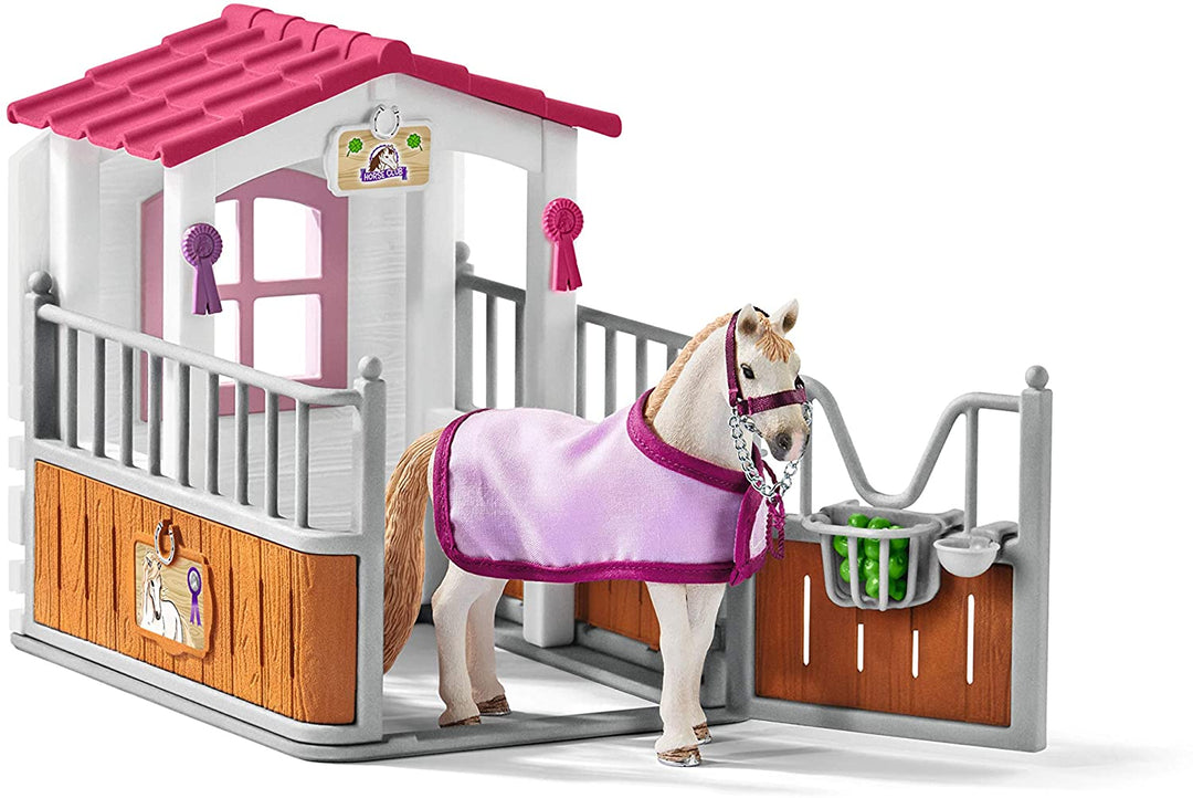Schleich 42368 Pferdebox mit Lusitano Stute Figurenset