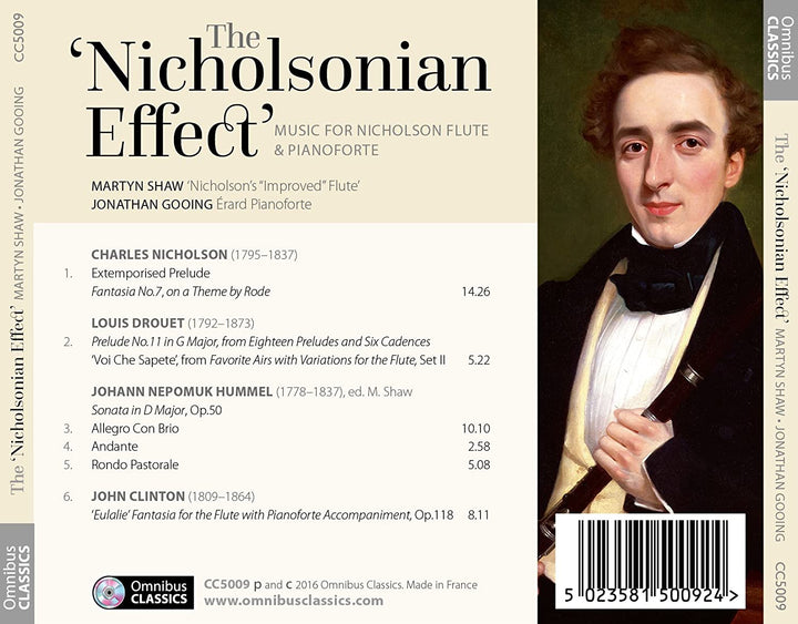 The Nicholsonian Effect [Martyn Shaw; Jonathan Gooing] [OMNIBUS CLASSICS; CC5009] [Audio CD]