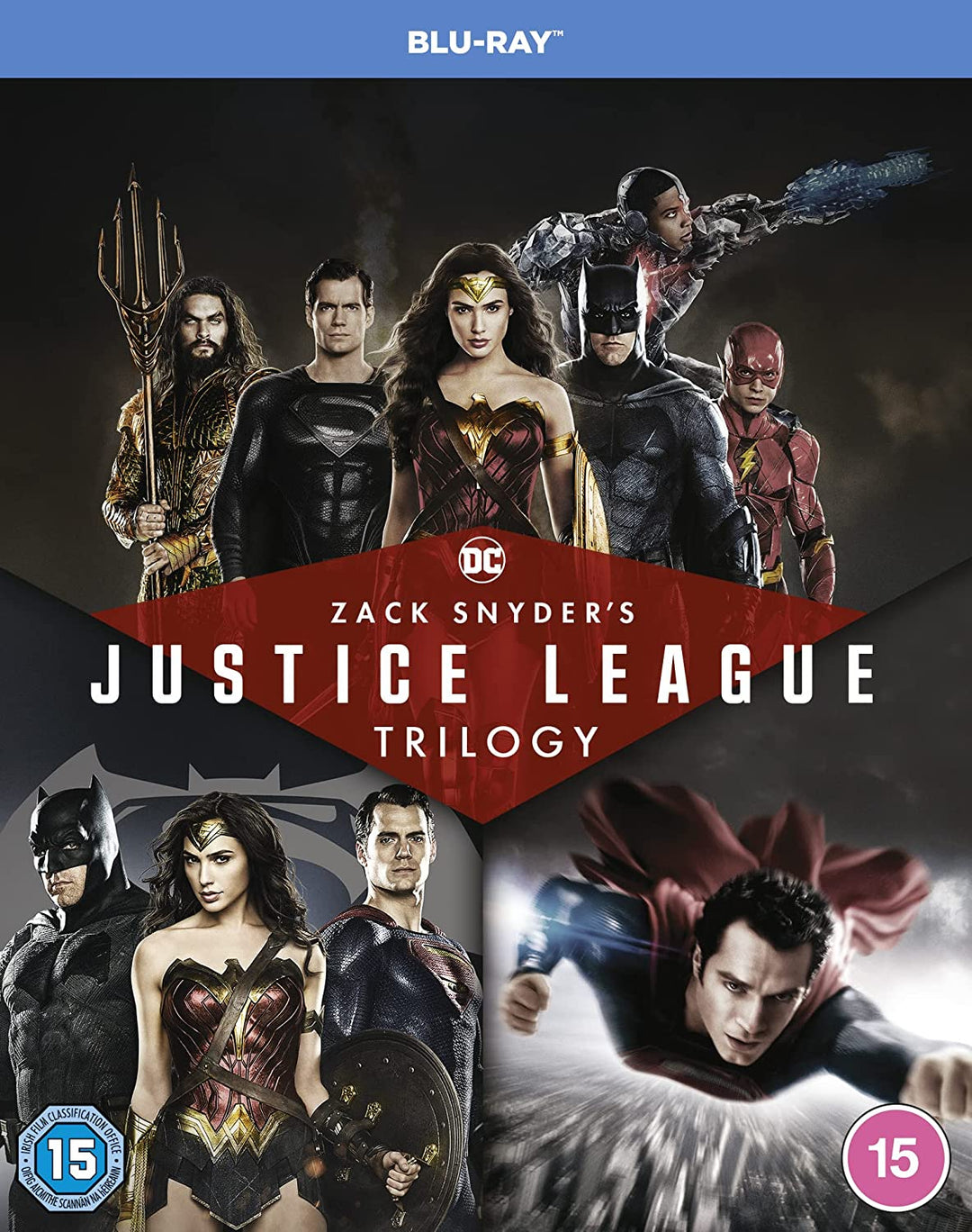 ZACK SNYDER'S JUSTICE LEAGUE TRILOGY [2021] [Region Free] [Blu-ray]