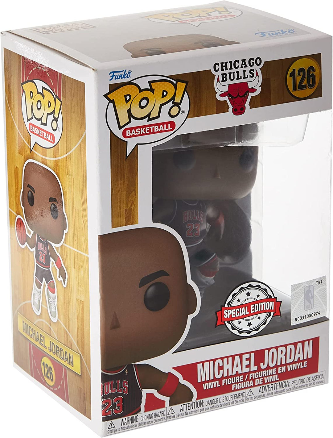 Chicago Bulls Michael Jordan Exclusive Funko 60463 Pop! Vinyl Nr. 126