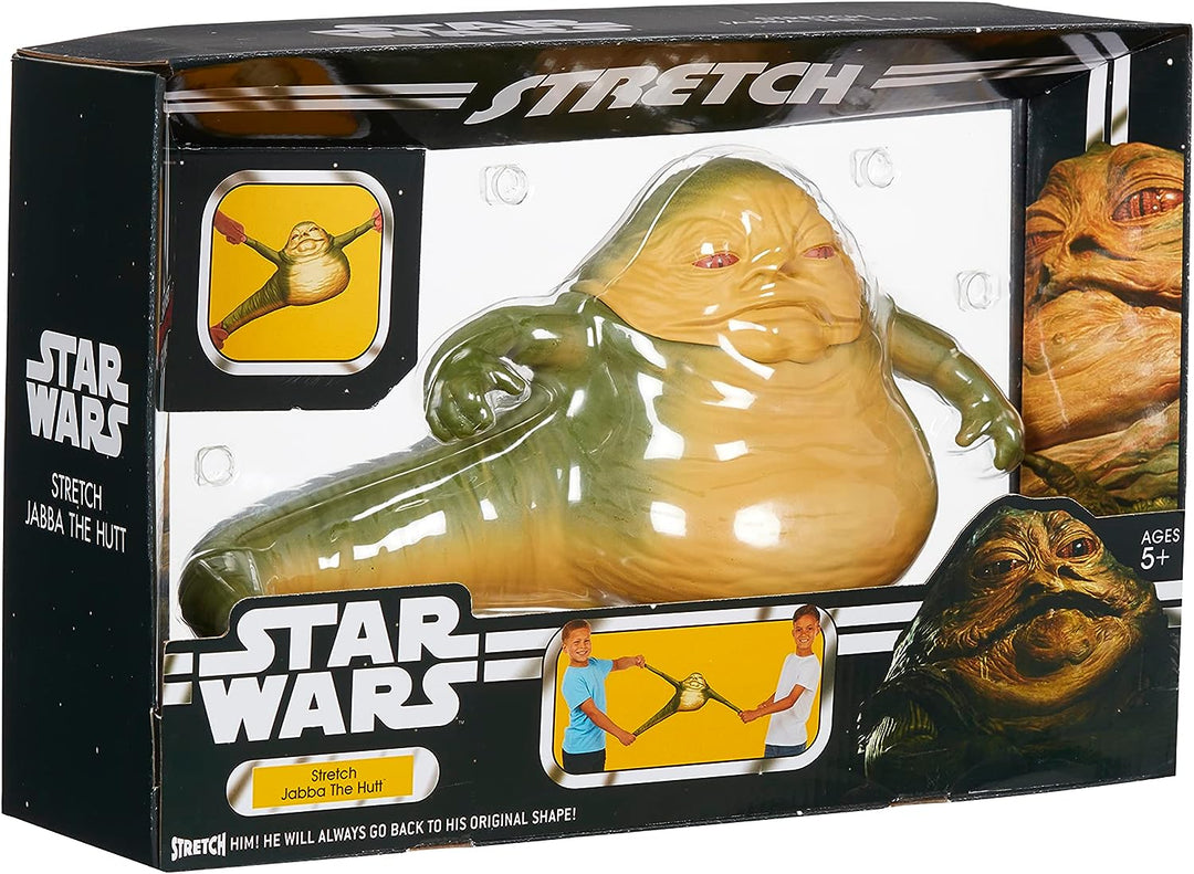 STAR WARS RIESEN-JABBA THE HUTT STRETCH-SPIELZEUG. Dehnbare Arme, erstaunlich dehnbar