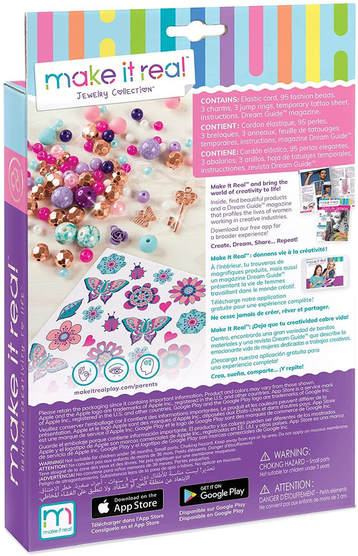 Make It Real Bedazzled! Charm Bracelets Blooming Creativity Diy Charm Bracelet - Yachew