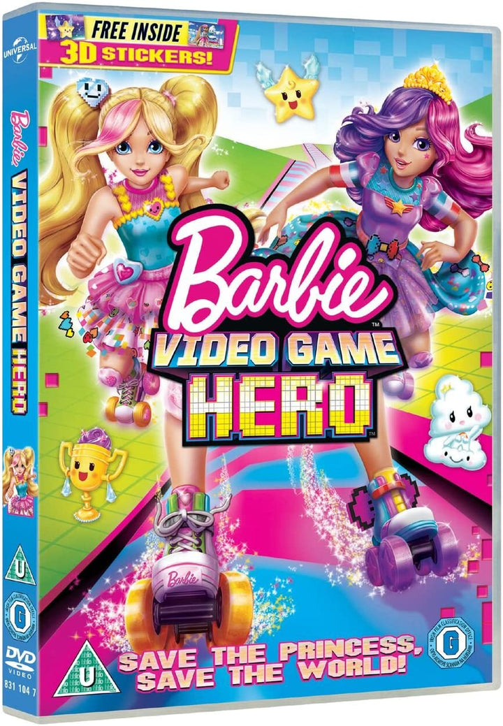 Barbie Video Game Hero (inklusive kostenlosen Aufklebern) [2017]