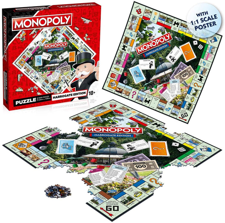 Gioco di puzzle da 1000 pezzi Harrogate Monopoly