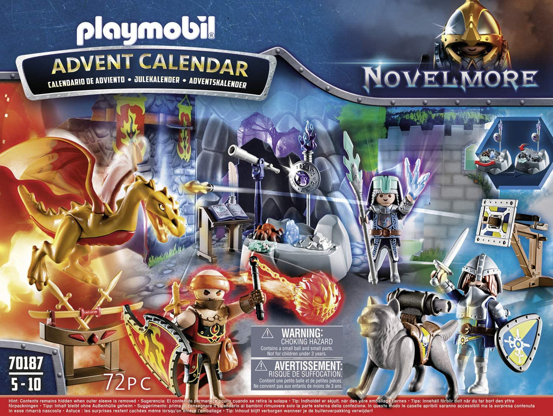 Playmobil 70187 Knights of Novelmore Calendrier de l&#39;Avent