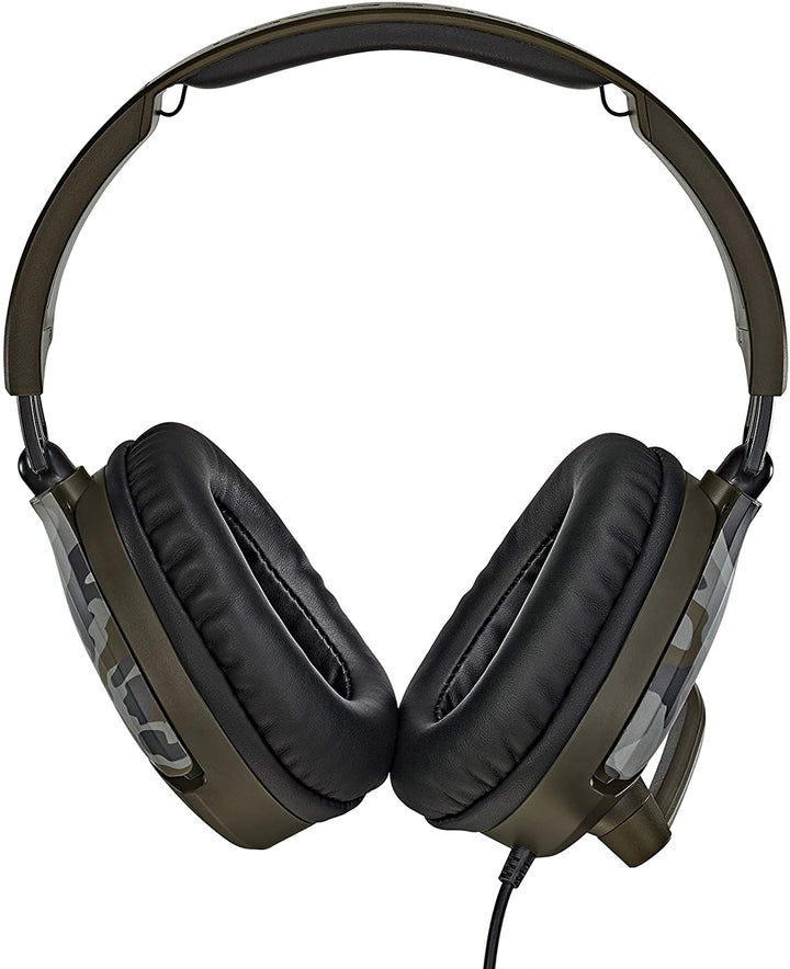 Turtle Beach Recon 70 Camo Green Gaming-Headset für Xbox Series X|S, Xbox One, PS5, PS4, Nintendo Switch und PC