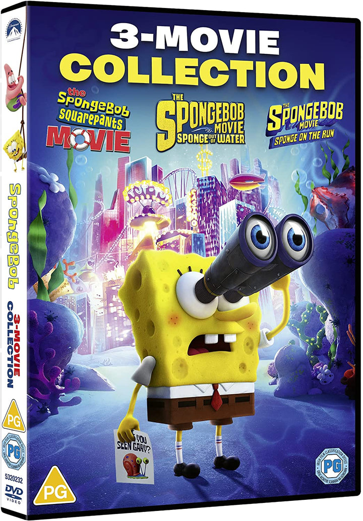 Spongebob Squarepants: Triple Movie pack - Family [DVD]