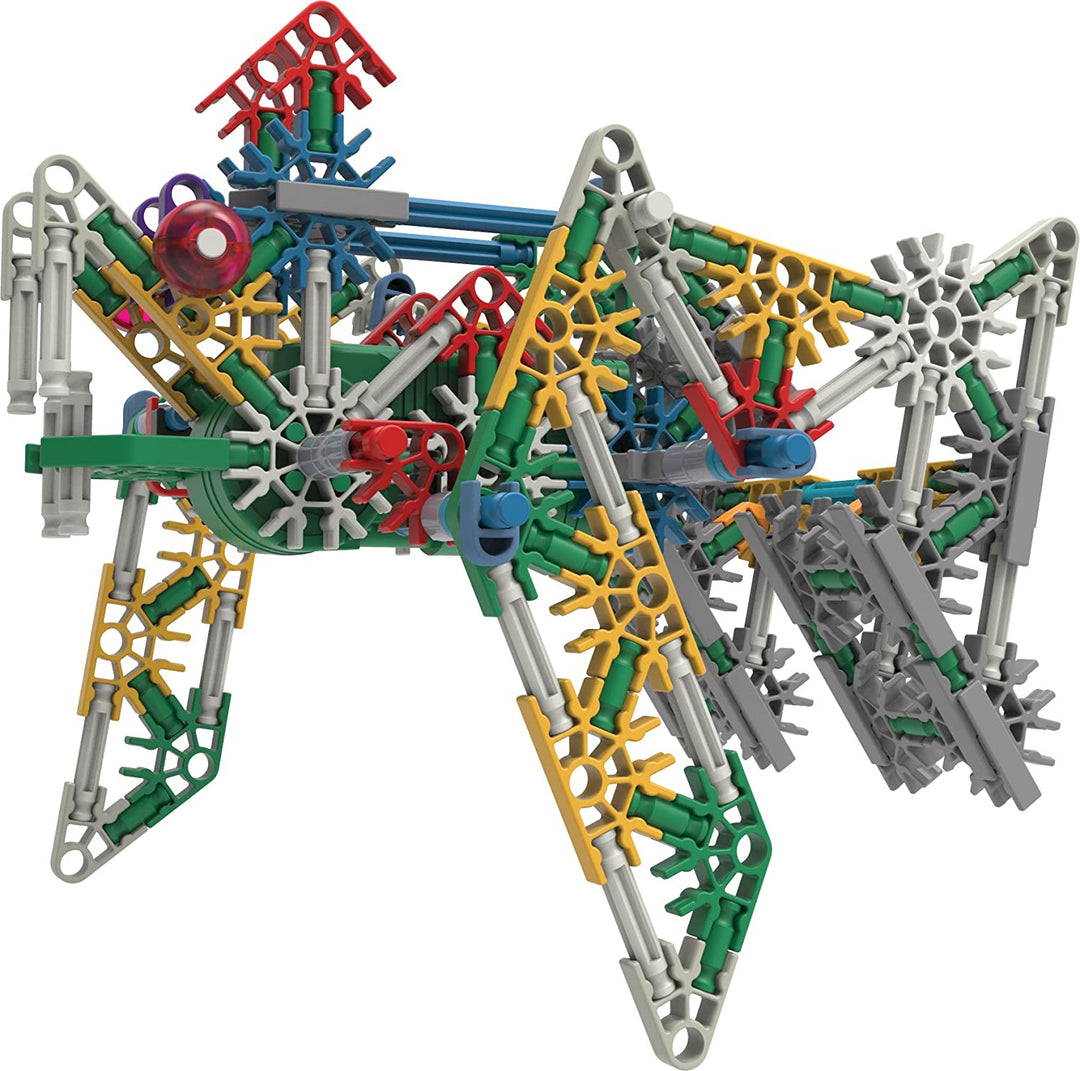 K'NEX 23012 Imagine Power and Play motorisiertes Bauset, Lernspielzeug für Kinder, 529-teiliges Stiel-Lernset, Technik für Kinder, lustiges und farbenfrohes Bauspielzeug für Kinder ab 7 Jahren