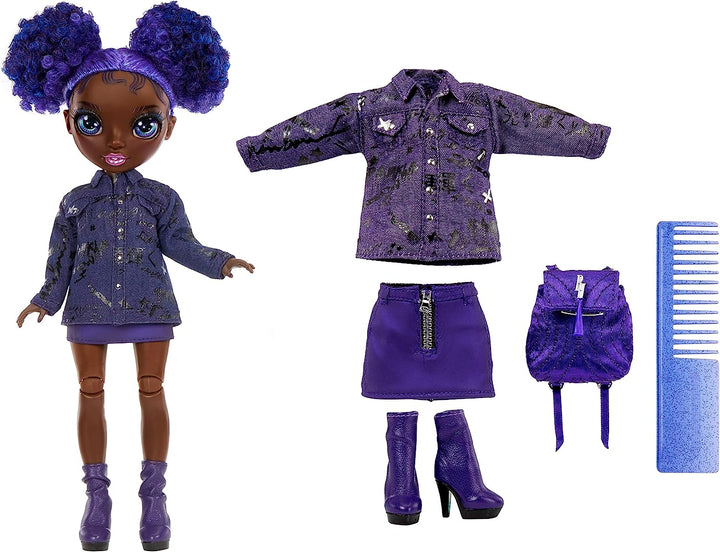 Rainbow High Junior High - KRYSTAL BAILEY - 9"/23cm Rainbow Fashion Doll with Outfit & Accessories