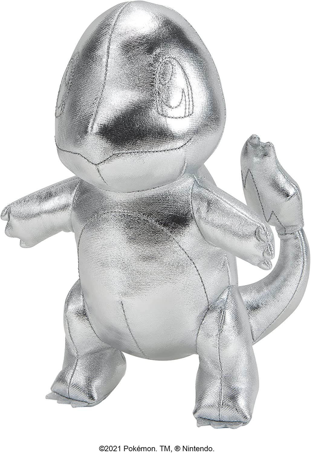 Pokemon PoKéMoN 674 PKW0238 EA 25th Celebration 8" Silver Charmander Plus, Sliver