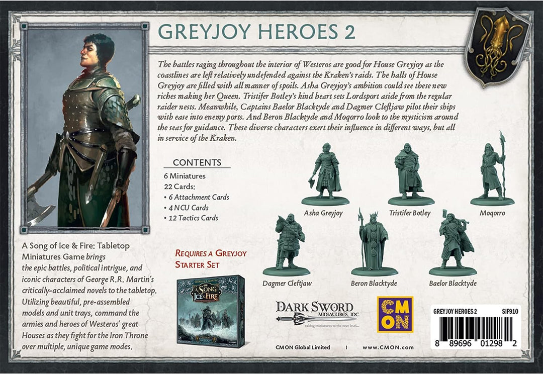 A Song of Ice and Fire: Greyjoy Heroes No. 2