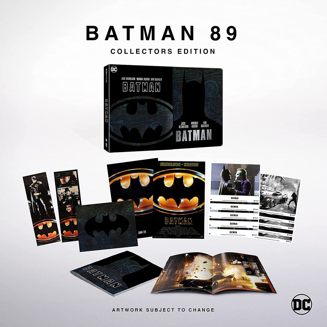 Batman (1989) Ultimate Collector's Edition 4K Ultra HD Steelbook [4K Ultra HD] [Blu-ray]