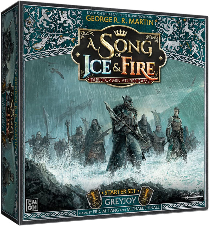 Ein Starter-Set „Das Lied von Eis und Feuer“ von House Greyjoy 