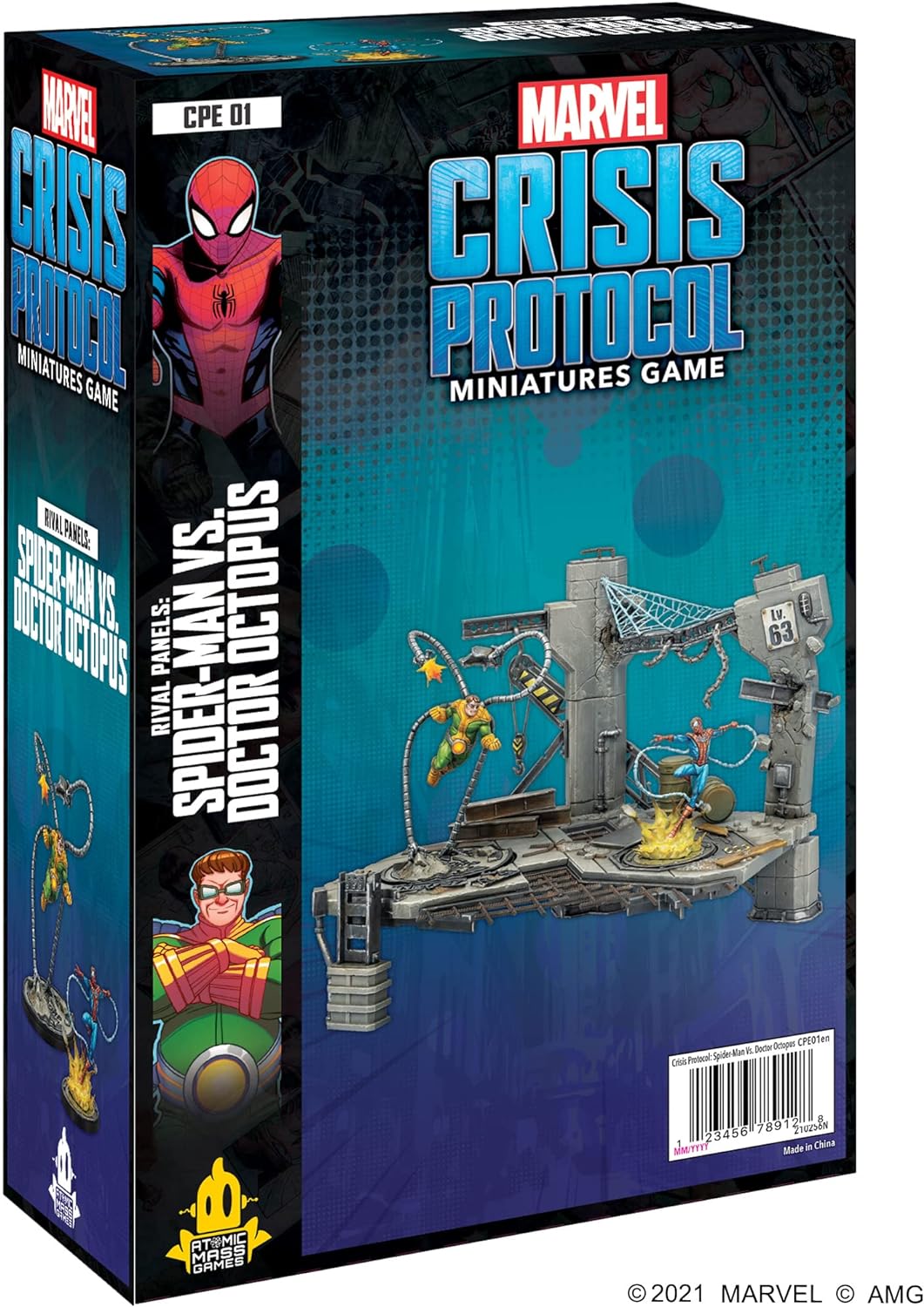 Marvel Crisis Protocol Rival Panels Spider-Man Vs Doctor Octopus Marvel Crisis Protocol | Miniatures Game