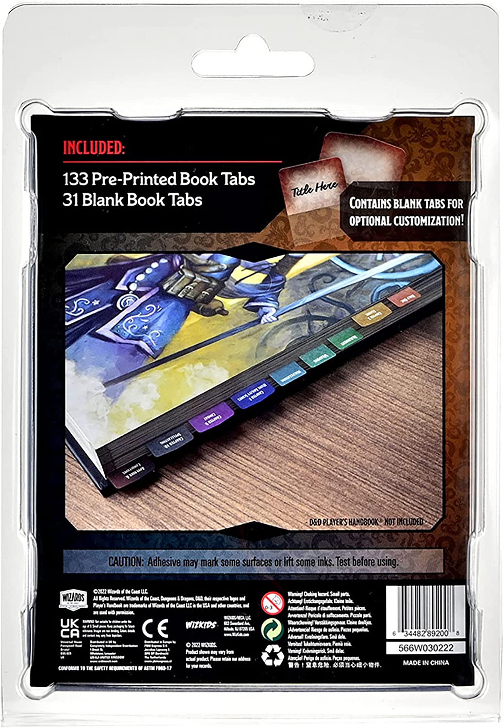 D&amp;D Book Tabs: Spielerhandbuch