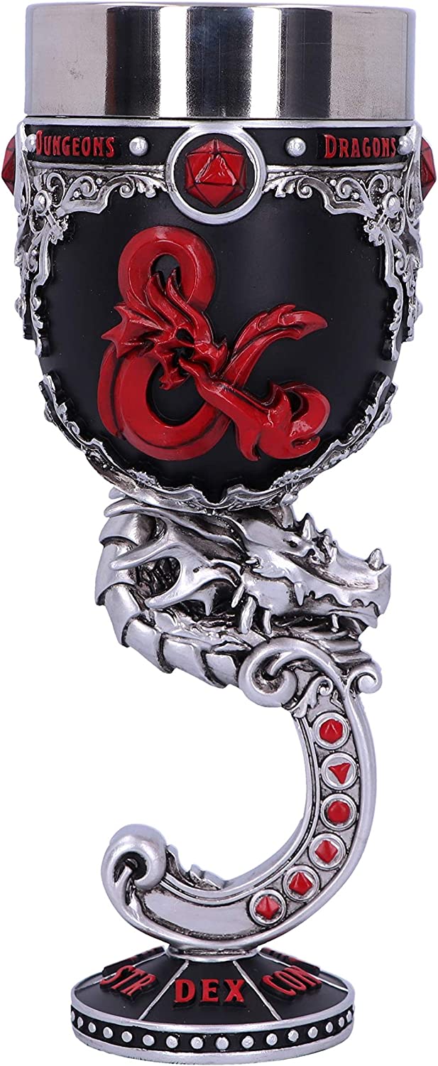Nemesis Now Dungeons & Dragons D20 Goblet Resin Fantasy Collectible 2