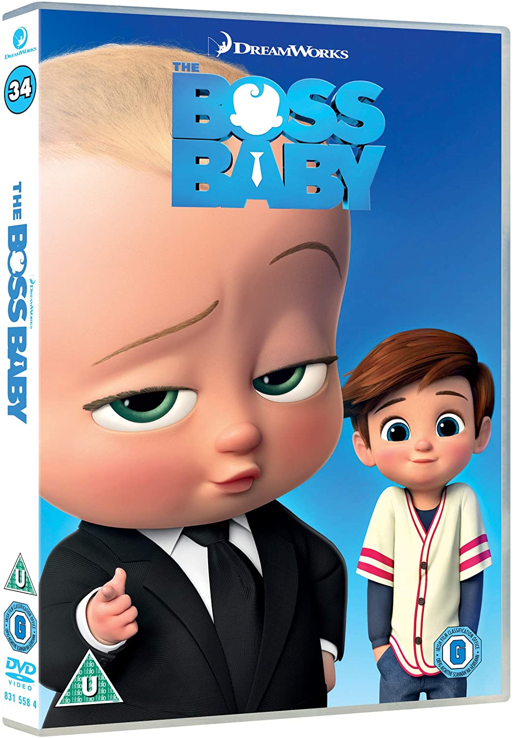 The Boss Baby (2018 Artwork Refresh) -  Family/Comedy [DVD]