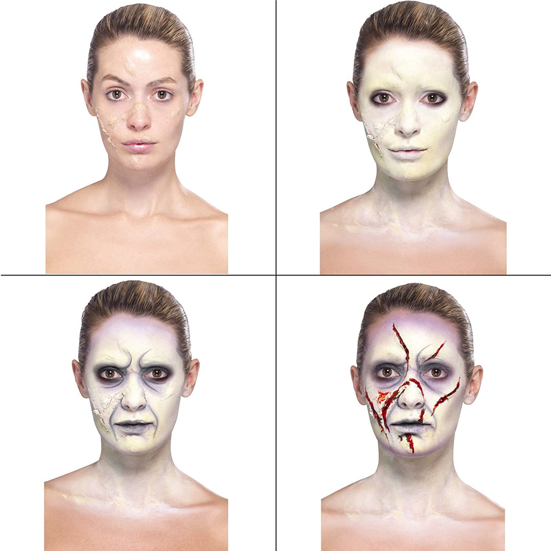 Smiffys Make-Up FX, Kit complet du zombie, maquillage du visage