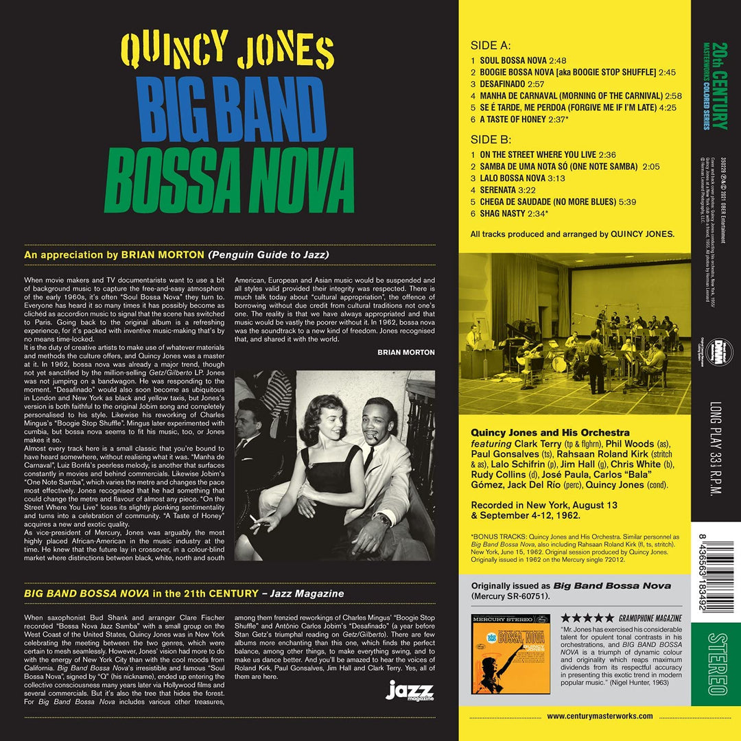 Quincy Jones – Big Band Bossa Nova [Vinyl]