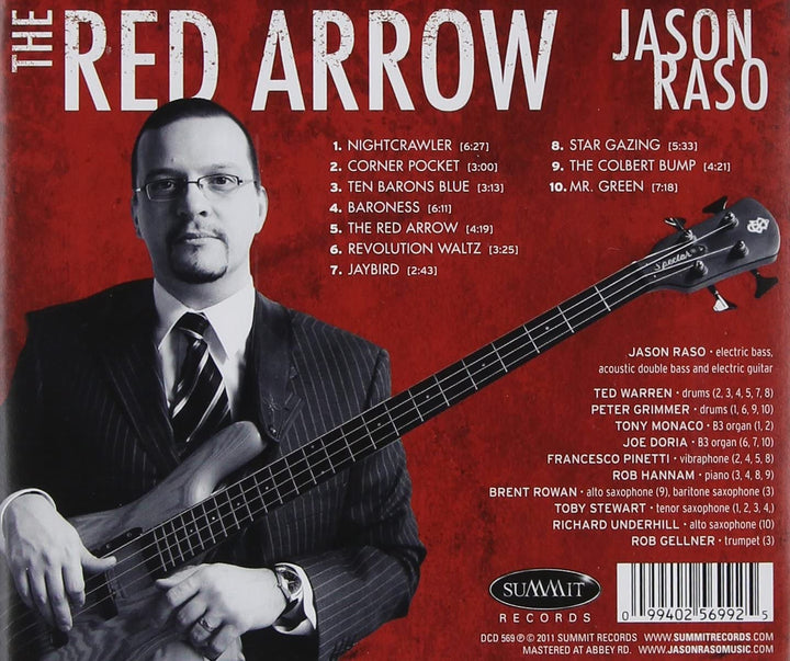 Jason Raso - The Red Arrow [Audio CD]