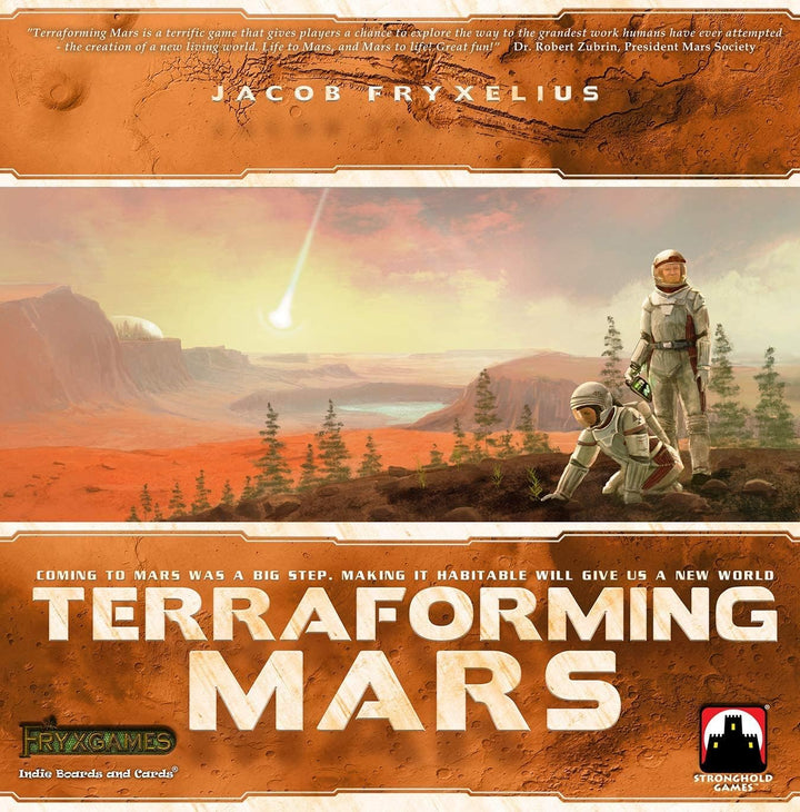 FryxGames | Terraforming des Mars | Brettspiel | Ab 12 Jahren | 1-5 Spieler | 120 Minuten