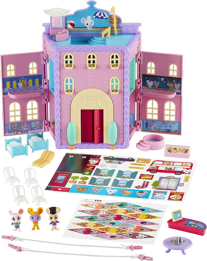 Charakteroptionen 7396 Millie &amp; Friends Maus im House Stilton Hamper Hotel