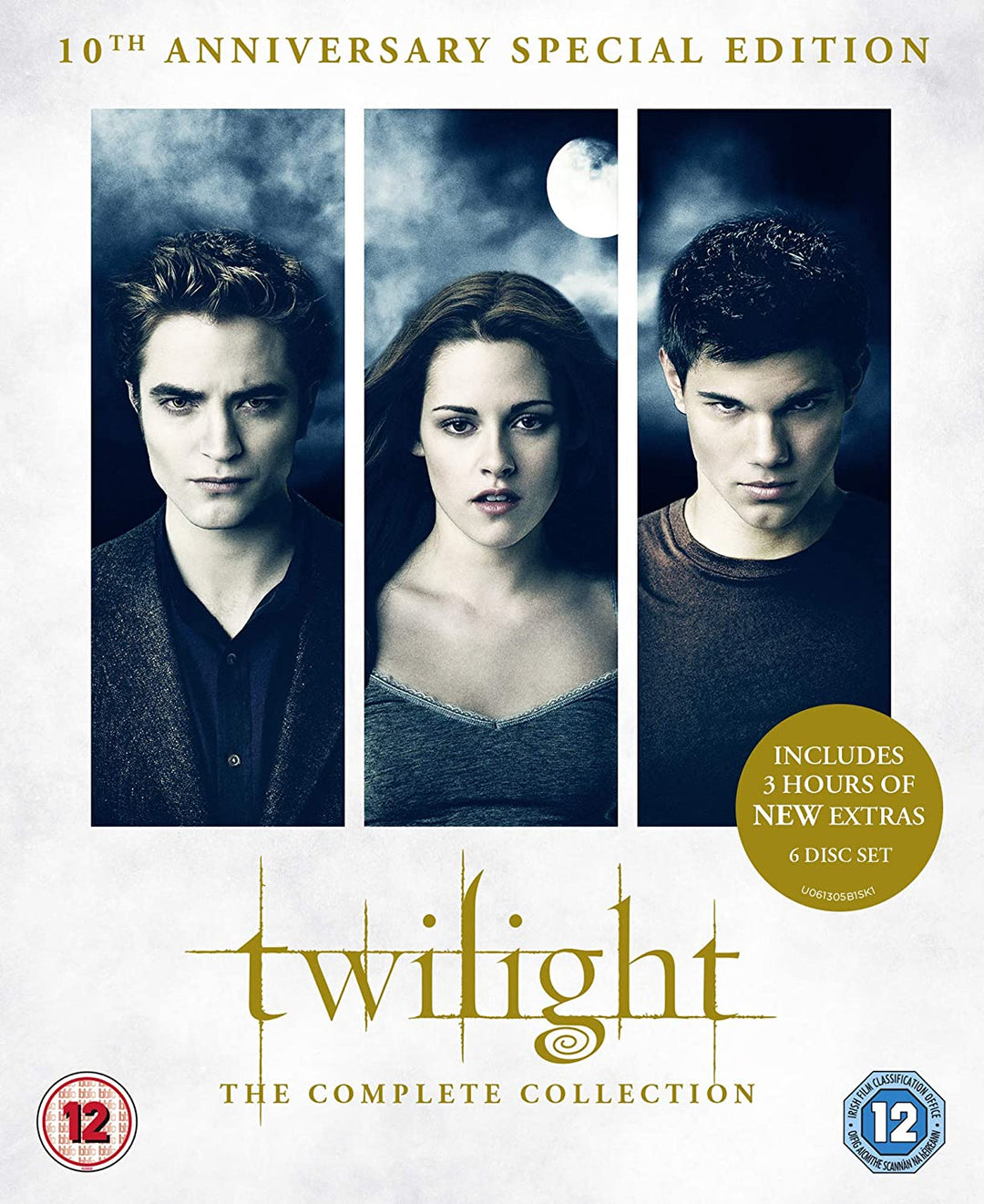 The Twilight Saga - The Complete Collection: 10th Anniversary [2018] - Romance/Fantasy [Bli-ray]