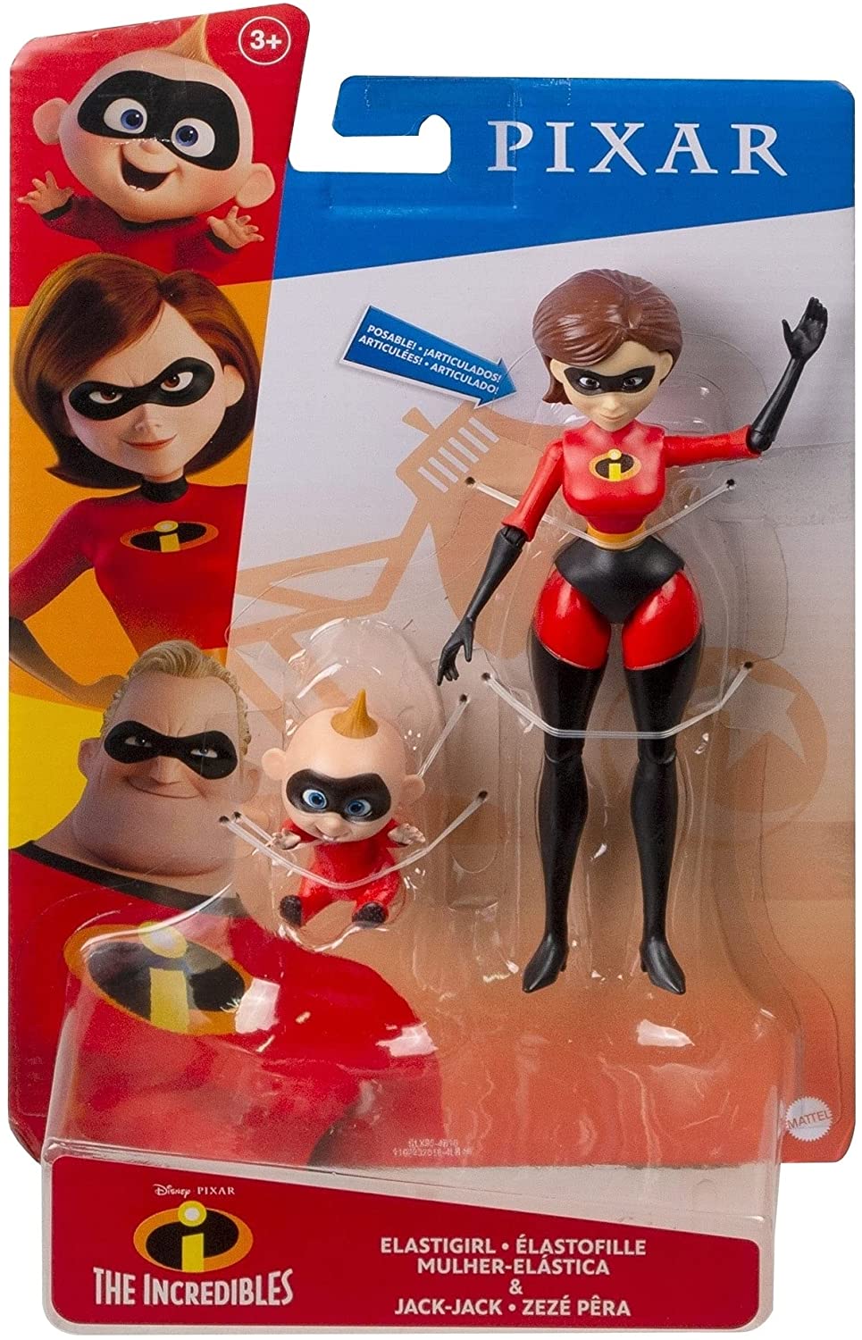 Disney Pixar GLX85 Die Unglaublichen Elastigirl und Jack-Jack