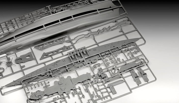 Revell 54195 05037 Schlachtschiff Scharnhorst Modellbausatz, Verschiedenes