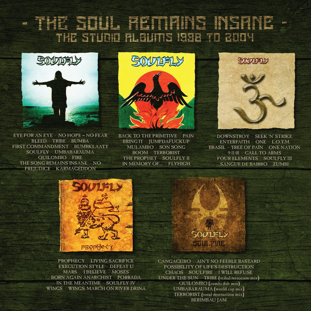 The Soul Remains Insane: The Studio Albums 1998 to 2004 [Audio CD]