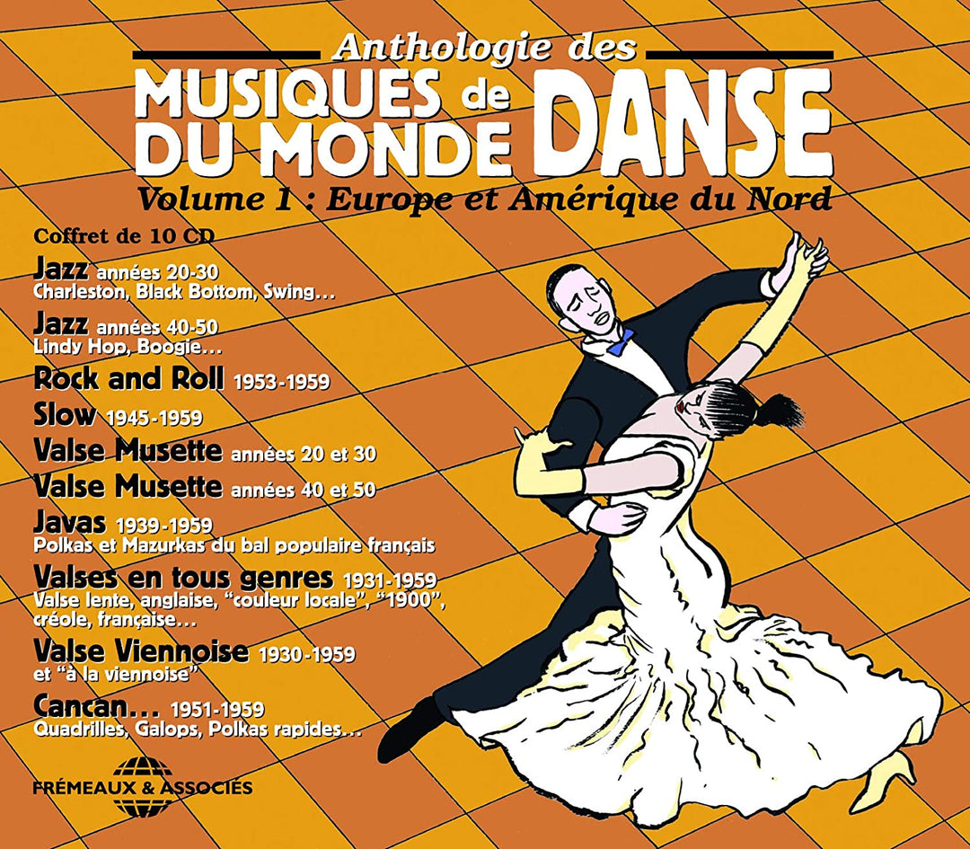 Musiques de Danse du Monde - Europe & N. America [Audio Cd]