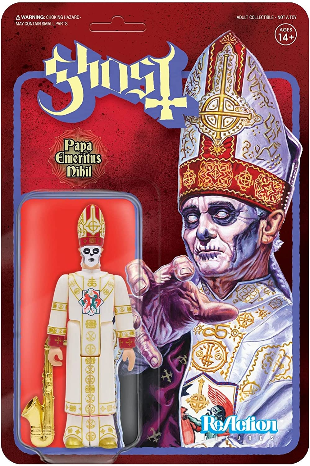 Super7 Ghost Papa Emeritus Nihil Reaction Figure 3.75 inch