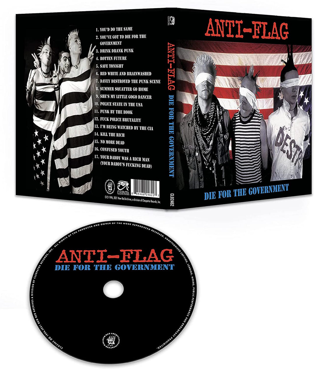 Anti-Flag - Die For The Government [Audio CD]