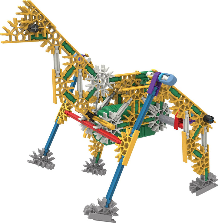 K'NEX 23012 Imagine Power and Play motorisiertes Bauset, Lernspielzeug für Kinder, 529-teiliges Stiel-Lernset, Technik für Kinder, lustiges und farbenfrohes Bauspielzeug für Kinder ab 7 Jahren