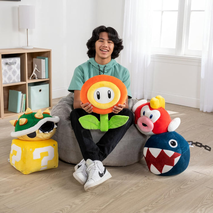 Club Mocchi Mocchi Super Mario Question Block Mega Plush