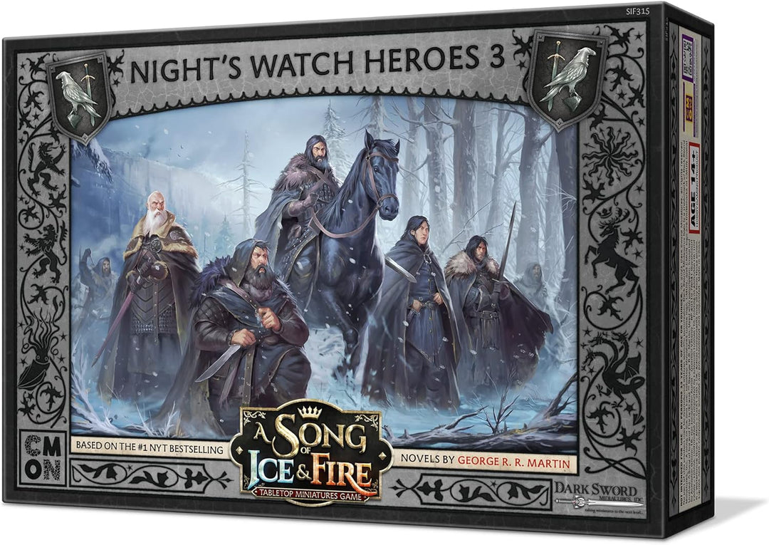 Das Lied von Eis und Feuer, Tabletop-Miniaturspiel, Night's Watch Heroes III Box-Set