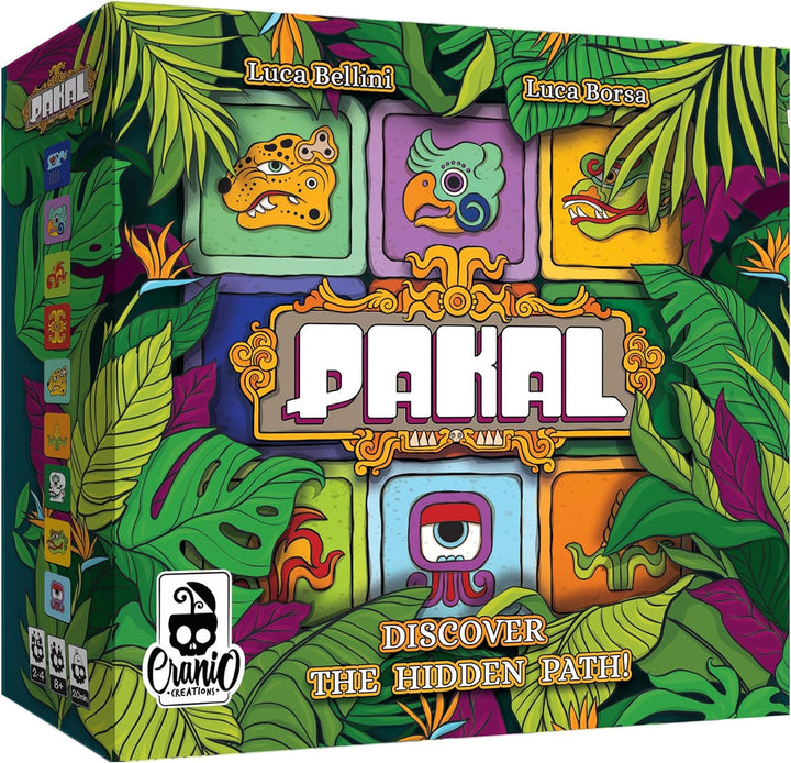 Pakal Brettspiel | Familienbrettspiel | Brettspiel für Erwachsene und Familie | Advent