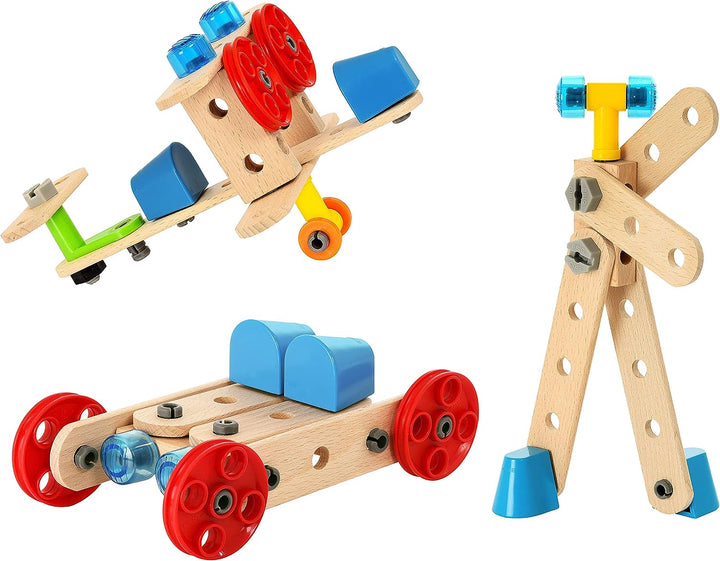 BRIO Builder – Bau-Starter-Set – Lern-, Bau- und Lernspielzeug für Kinder ab 3 Jahren