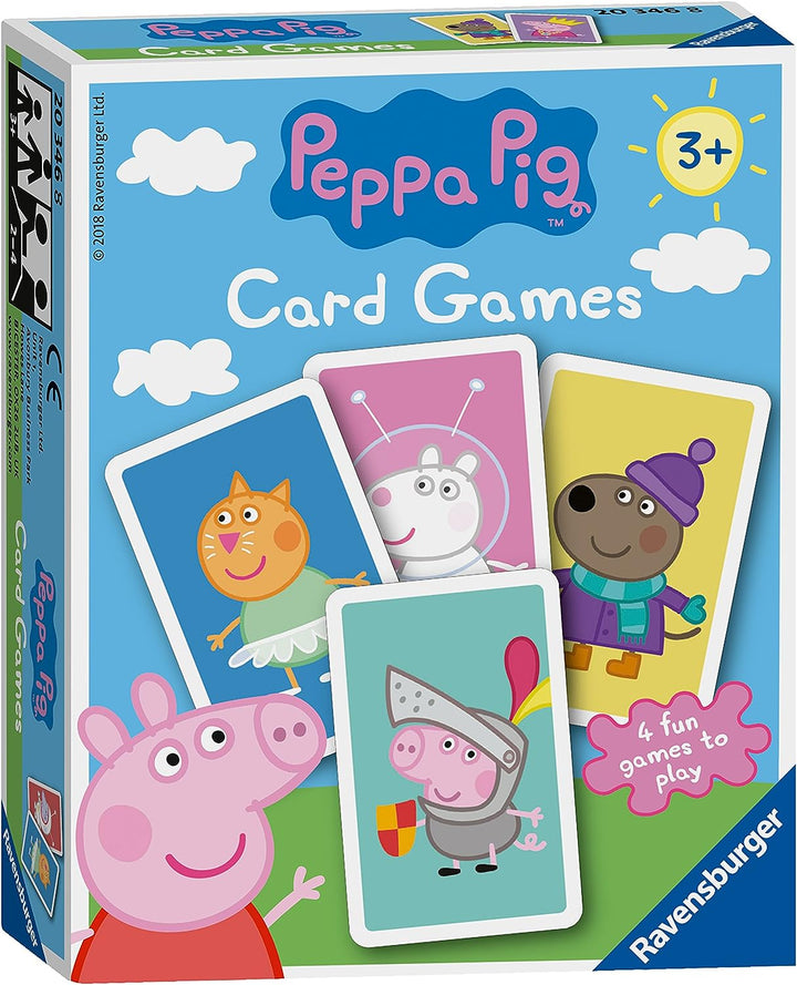 Ravensburger Peppa Pig Card Game for Kids Age 3 Years and Up - Snap, Happy Families, Swap or Pairs