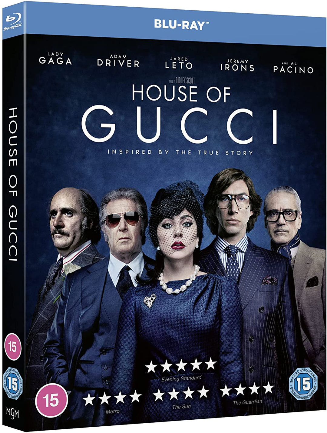 House of Gucci [2021] [Region Free] - Drama/Crime [Blu-ray]