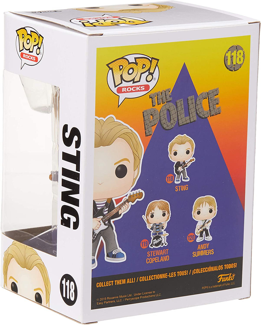 The Police Sting Funko 40087 Pop! Vinyl #118