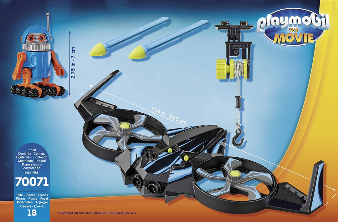 Playmobil De Film 70071 Robotitron met Drone